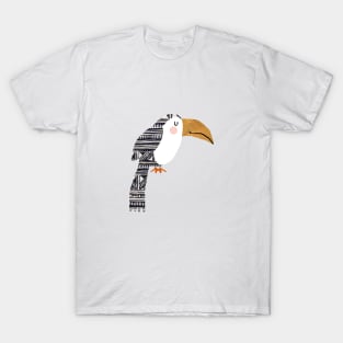 Cute Tucan Collage T-Shirt